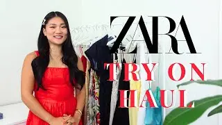 ZARA SUMMER TRY ON HAUL 2025 | PETITE FASHION