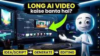 AI Long Video Generation & Editing Tutorial | ChatGPT + Google Flow | Edu Utsav | 4K UHD