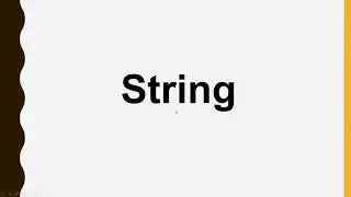 python-4(String anlayışı)
