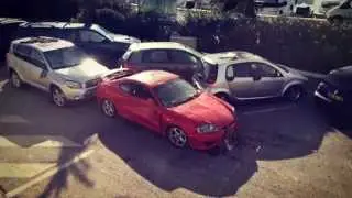 Cars destroyed by the Flood in Cannes