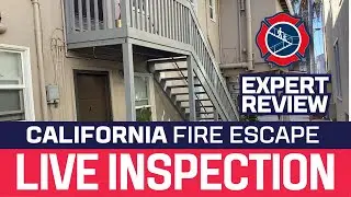 Fire Escape Inspection in Burlingame, California