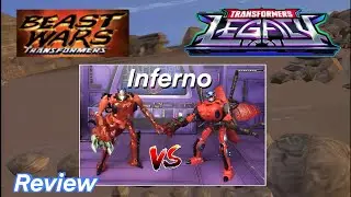 Transformers Legacy Inferno - Review and Comparison, Beast Wars Collection