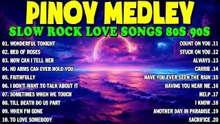 Slow Rock Medley Collection 💖 Nonstop Slow Rock Love Songs 80s 90s 💖 Mga Lumang Tugtugin Noong 90s
