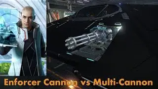 Elite: Dangerous. Enforcer Cannon vs Multi-Cannon
