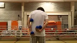 4 ball juggling Blind Behind the Back - Adam Kapilow