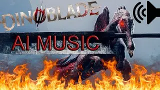Трек-обзор DinoBlade (AI music) #dinoblade #dinosaur #metalmusic