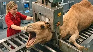Inside the Camel Wool Factory &ndash; How Desert Wool Becomes Premium Clothing Jackets 😲 ( Full Process )