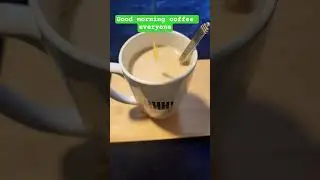 savoring a nice hot coffee #shortsvideo  #coffeelover