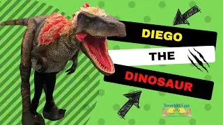 Diego the Dinosaur: The Coolest Raptor at Jurassic Quest!