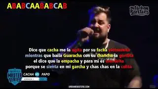 MINUTO libre de PAPO vs CACHA +letra | FMS Jornada 5