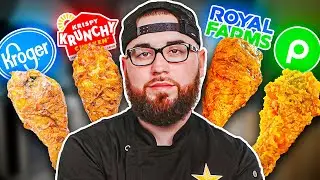 Trying Every Grocery Store FRIED CHICKEN