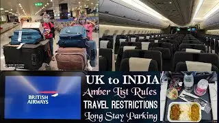 UK To India New Travel Restrictions | India Amber List|Long Stay Parking in Airport|Boots Covid Test