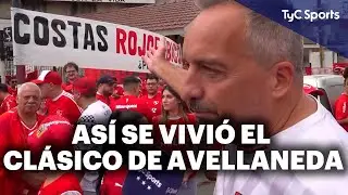 INDEPENDIENTE 1-1 RACING - ASÍ VIVIERON LOS HINCHAS EL CLÁSICO DE AVELLANEDA