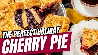 The Best Cherry Pie for the Holidays | Wreath-Shaped Pie Recipe