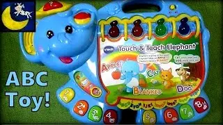 Обзор игрушки Vtech Touch and Teach Elephant &mdash; учит азбуке