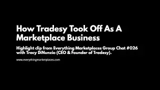 How Tradesy Took Off As A Marketplace Business (Tracy Chat Highlight)