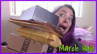 March  Bookhaul || 2021 || + Boxycharm and stuff