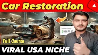 How to Create ASMR Car Restoration Videos with AI | Viral Car Restoration Long Video Tutorial