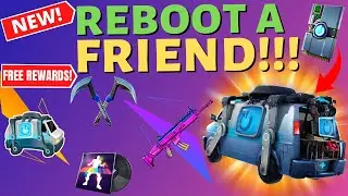 *Reboot A Friend* Program in Fortnite! 🎁 (How to Get Free Rewards - Free Holofoil Wrap & More!)