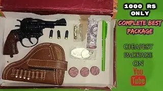 Full metal toy revolver seven shot Unboxing . (Full metal cap toy revolver) 😍😍😍😍😍