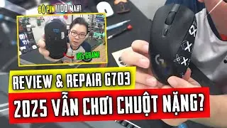REVIEW G703: V&Igrave; SAO CHUỘT NẶNG NHƯ CỤC GẠCH VẪN C&Oacute; CHỖ ĐỨNG TRONG MẮT NGƯỜI CHƠI PUBG? Nam Art