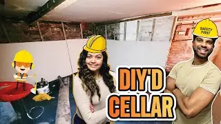Wife and Husband tackle the Cellar conversion | A-Z Full Video