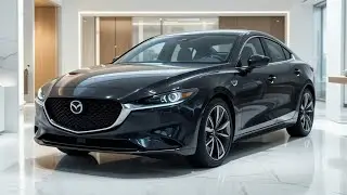 New Mazda EZ-6 Sport 2026 🔥 Luxury Black Electric Sedan | Interior & Exterior Tour