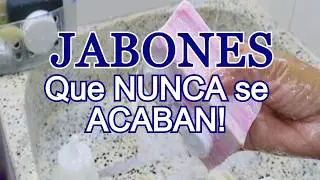 🟣 Cómo hacer que los JABONES NO SE ACABEN? | Trucos Mágicos  para hacer DURADEROS LOS JABONES! Vlogs