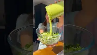 A nutritionists SECRET green goddess salad 🥗💚😍 #mealprep #summersalad #glowingskin