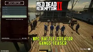 Red Dead Redemption 2 Gang Wars Battle Creator Teaser (4 gangs)