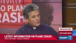 Police chaplain urges community to support grieving families after UPS crash