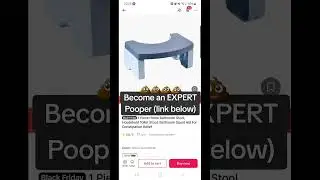Household Toilet Stool: Squat Aid For Constipation Relief#toiletstool #bathroomstool