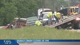 Woman killed in crash on US 290 between Elgin and McDade