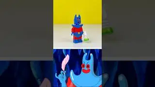 Building Man Ray from SpongeBob into LEGO&hellip;