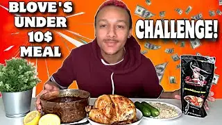 BLOVE&rsquo;S MEAL UNDER $10 CHALLENGE WHOLE ROTISSERIE CHICKEN WITH SPICY SMACKALICIOUS  SAUCE!