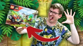 UCIECZKA PRZED RAPTOREM 🌿 LEGO JURASSIC WORLD 76972 / RECENZJA