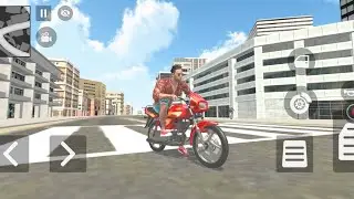 HERO HONDA SPLENDOR BIKE  RIDING AND STUNTING | ANDROID GAMEPLAY | INDIAN THEFT AUTO 