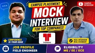 Thermax (Largest Boiler Manufacturing MNC) I Campus Placements I Arvind Singh Pemawat