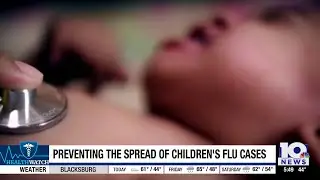 Preventing the spread of children's flu cases
