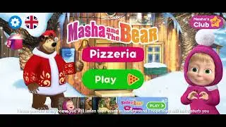 Masha and the bear making pizza for the wolves #mashaandthebear #masha