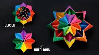 How to Make a Transforming Origami Magic Star &ndash; Easy Tutorial