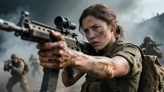 He Shouted for a Marksman he Quiet Supply Girl Rose Rifle in Hand to Save Everyone | Emotional Story