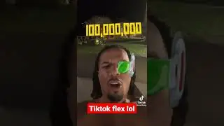 welcome to my tiktok flex. no one has a higher power level than you