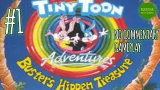 Tiny Toon Adventures: Buster's Hidden Part 1 No Commentary Gameplay