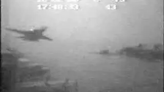 F-14 crash? No...Waveoff!!!