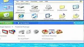 How to Customize windows 7 and xp desktop icons