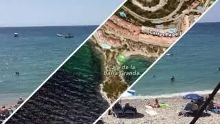Playa Mascarat  Altea, cala de la Barra Grande