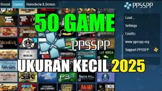 50 Game PSP Ukuran Kecil Terbaik 2025 50&ndash;100 MB di Android PPSSPP! 🔥