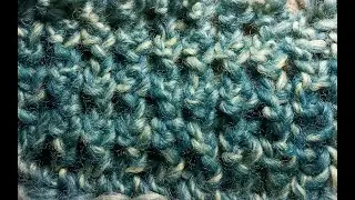 Kota Stitch fast and easy good for scarves, shawls, hats, Loom Knit