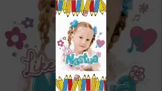 Easy draw and color Nastya #trending #shorts #viralvideo @made-for-kidzz